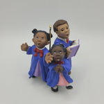 Hallmark Keepsake Praise The Day Ornament Black African Choir Sing 1999 Small