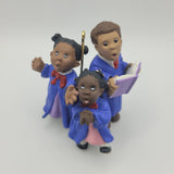 Hallmark Keepsake Praise The Day Ornament Black African Choir Sing 1999 Small