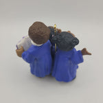 Hallmark Keepsake Praise The Day Ornament Black African Choir Sing 1999 Small