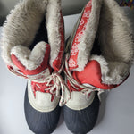 Kamik Winter Boots Womens US Size 9 Red Warm Thinsulate Snow