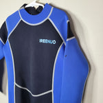 Ireenuo Kids Wetsuit Neoprene Nylon Boys Girls Size 10 Water Sports Play Blue