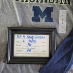 Old Navy University of Michigan Long Sleeved Shirt Boy Large Size 10 12 Football