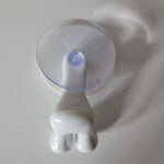 Virgo Zodiak Suction Cup Shower Toothbrush Razer Holder Bathroom Sign White Blue
