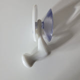 Pisces Zodiak Suction Cup Shower Toothbrush Razer Holder Bathroom Sign White