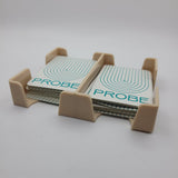 1964 Probe Game Replacement White Cards Piece Set Plastic Tray Holder Vintage