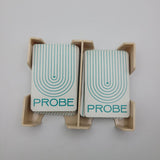 1964 Probe Game Replacement White Cards Piece Set Plastic Tray Holder Vintage