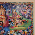 Disney 2000 Piece Puzzle 38 x 26 Mickey Minnie Mouse Donald Duck Goofy 43501