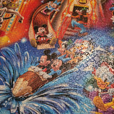 Disney 2000 Piece Puzzle 38 x 26 Mickey Minnie Mouse Donald Duck Goofy 43501