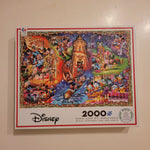 Disney 2000 Piece Puzzle 38 x 26 Mickey Minnie Mouse Donald Duck Goofy 43501