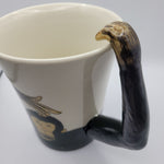 Pier 1 Imports Monkey Arm Mug Coffee Cup Tea Cocoa Front Back Business Jungle