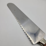 Frontier Forge Stainless Steel Serrated Knife Serving Cake Pie Dessert Vintage