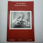 The Michigan Historical Review Fall 1998 Volune 24 No 2 Great Lakes Midwest Book