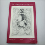 The Michigan Historical Review Fall 1995 Volume 22 No 2 Great Lakes Midwest Book