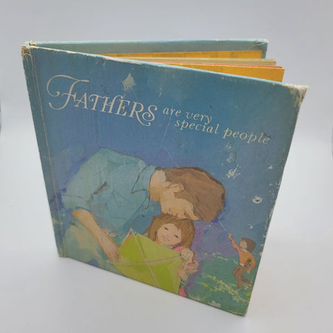 Fathers Special People Book Mini Small Vintage 1969 Gift Daughter Son Child Baby