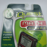 iQuest Math Grades 6 7 8 Cartridge Leap Frog Learning Education Game Vintage