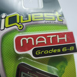 iQuest Math Grades 6 7 8 Cartridge Leap Frog Learning Education Game Vintage