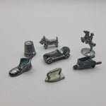 Monopoly Original Replacement Pieces Tokens Metal 1974 Car Cowboy Dog Thimble