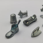 Monopoly Original Replacement Pieces Tokens Metal 1974 Car Cowboy Dog Thimble