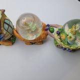 Easter Carrot Train Snow Globe Bunny Rabbit Spring vegetable Ribbon Wheel Duck