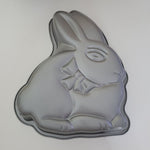 Ekco Easter Bunny Cake Pan Non Stick Bakers Secret Vintage Metal Holiday Mold