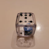 Funky Mini Die Inside Clear Replacement Game Piece Dicecapades Inner Outer