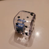 Funky Mini Die Inside Clear Replacement Game Piece Dicecapades Inner Outer