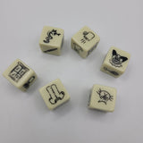 6 Image Picture Doodle Dice Gaming Replacement Pieces Cube Dicecapades Cat Dog