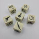 6 Image Picture Doodle Dice Gaming Replacement Pieces Cube Dicecapades Cat Dog