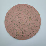 Tuco Round Puzzle Miniature Church 6 Inch Small USA Tiny Little Jigsaw Thick Boy