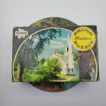 Tuco Round Puzzle Miniature Church 6 Inch Small USA Tiny Little Jigsaw Thick Boy