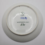 Royal Copenhagen Plate Mors Dag 1972 Mothers Day Blue Children Gift 6 Inch