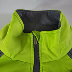 exertek Jacket Lime Crush Full Zip Thumb Holes Athletic Green Womens Plus 1X New