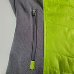 exertek Jacket Lime Crush Full Zip Thumb Holes Athletic Green Womens Plus 1X New