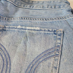 Hollister Denim Jean Short Light Blue Wash Womems Junior Size 3