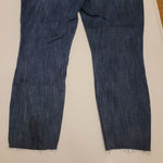 Levi Strauss High Rise ankle Skinny Blue Jeans New Women 16 Distressed Signature