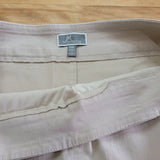 JM Collection Petite Skirt Light Khaki Stretch Womens PXL Beige Pencil Spandex