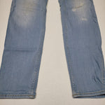 Hollister Distressed Worn Light Waah Jeans Ripped Skinny Denim Womens 34 x 32