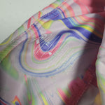 Pro Player Tie Dye Leggings Athletic Womens M Pink Pockets Pastel Stretch