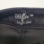 Maurices Everflex High Rise Jeans Womens 14 Regular Black Denim