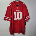 Garoppolo 49ers Jersey Red NFL Mens XXL 10 Football Fan Team Game Day Superbowl