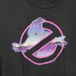Ghostbusters Tee Shirt Mens Large 42 44 Pink Aint Afraid Black Movie Halloween