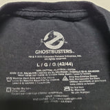 Ghostbusters Tee Shirt Mens Large 42 44 Pink Aint Afraid Black Movie Halloween