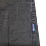 True Religion Jeans Billie Black Womens 25 World Tour Stitched Pockets Straight