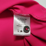 Fairway & Greene Gold Tee Pink Womens M Leaves Collar 1901 Sault Country Club