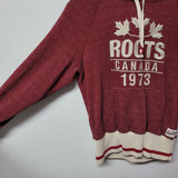 Roots Canada Hoodie Red Womens Medium Authentic Northern Fall Warm Quality