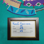 Koret Francisca Shirt Green Embroidered 80s Shoulder Pads Vintage Womens M Tribe