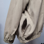 Alfred Dunner Petite Jacket Embroidered Shoulder Pads Womens 16 Tan Vintage