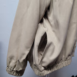 Alfred Dunner Petite Jacket Embroidered Shoulder Pads Womens 16 Tan Vintage
