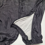 Kuma Sport Nylon Sweatsuit Jacket Pants Vintage Black White Zipper Vintage 1X XL