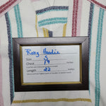 Roxy Hoodie Stripes Beach Vibes Summer Cali Cotton Blend Coastal Womens Small